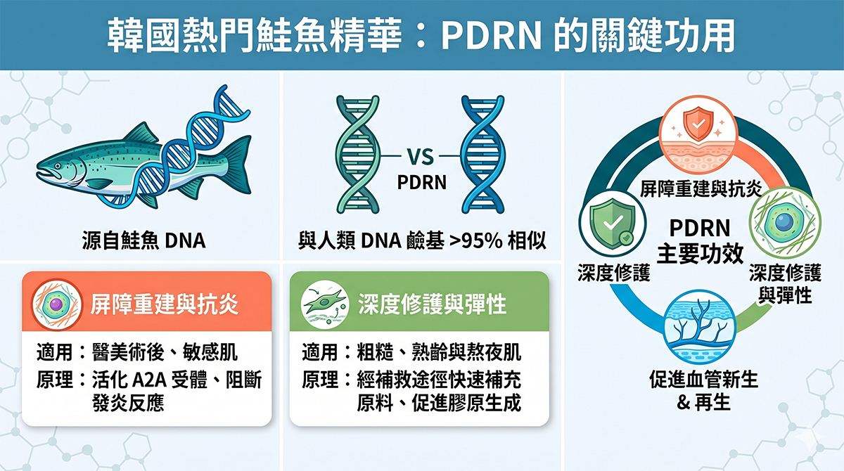PDRN 作用機制示意圖 01